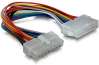 Delock ATX 20PIN M/F Atx 20pin m/f tápkábel hosszabbító 0.2m kép