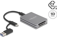 Delock B-TÍPUSÚ Usb type-c  kártyaolvasó sd express és cfexpress b-típusú memóriakártyákhoz kép
