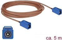 Delock C-HÜVELY &GT; Fakra-c -> fakra c f/f antenna kábel 5m réz rg-316 kép