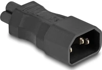 Delock C14 -> C5 M/F C14 -> c5 m/f adapter fekete kép