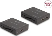 Delock CAT.6 4K 60HZ 70M Cat.6  4k 60hz 70m hdmi kvm extender fekete kép