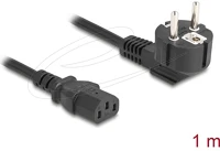 Delock CEE 7/7 90 -BAN pc tápkábel földelt csatlakozóval kép