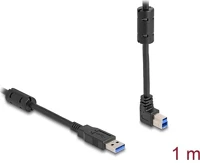 Delock CSATLAKOZÓAPAVAL 1 M usb 5 gbps kábel a-típusú apa - b-típusú apa 90  felfelé néző kép