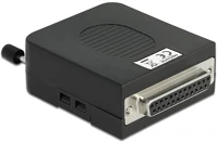 Delock DB25 -> Parallel db25 -> terminal block 26pin f/f adapter fekete kép
