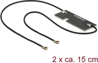 Delock DBI 2 twin antenna wlan mhf iv /hsc mxhp32 compatible plug 802.11 ac/a/h/b/g/n 3 - 5 kép