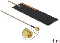 Delock DBI RG-178 1 M PCB Lpwan antenna sma plug 1 - 2 dbi rg-178 1 m pcb internal self adhesive kép