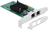 Delock DELOCK89021 89021 2x gigabit pcie hálózati kártya kép