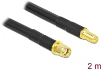 Delock DELOCK90464 Rp-sma apa/anya antennakábel 2m kép