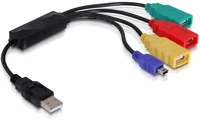 Delock DL61724 Hub usb 2.0 4 port kép