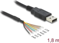 Delock ÉS 3,3 V USB 2.0 - Soros UART LVTTL átalakító 6 nyílt vezetékkel kép