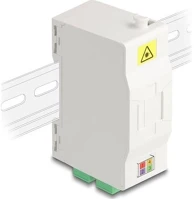 Delock ÉS 4 X SC optikai szál csatlakoztató doboz din sínhez csatlakozó tartállyal kép