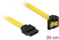 Delock GB/S LE Sata 6 gb/s le /egyenes kábel, fém, 30 cm kép