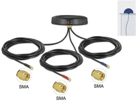 Delock GSM GNSS antenna 3 db. sma apa mindenirányú tető csatlakozással, kültéri f kép
