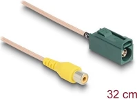 Delock GT; BNC M/F Fakra e -> bnc m/f adatkábel 0.32m réz kép