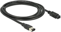 Delock GT; 6 PIN Cable firewire 9 pin male > 6 pin male 2m kép