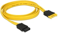 Delock GT; Sata 3 m/f adatkábel 1m sárga kép