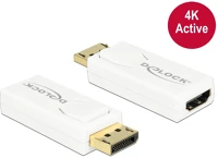 Delock GT; Displayport 1.2 -> hdmi m/f aktív adapter fehér kép