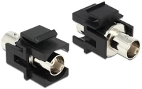Delock GT; BNC Bnc f/f keystone modul fekete kép