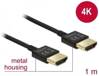 Delock HDMI-A Hdmi prémium kábel m/m 1m kép