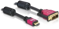 Delock HDMI-A TO DVI APA/APA Hdmi-a to dvi apa/apa adapter - 5m kép