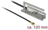 Delock MHF IV / HSC MXHP32 antenna kábel SMA jack bulkhead > kép