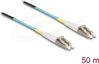 Delock OM3, 50 M üvegszálas optikai kábel lc duplex - lc duplex egyszerű többszörös kép