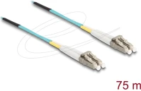 Delock OM3, 75 M üvegszálas optikai kábel lc duplex - lc duplex egyszerű többszörös kép