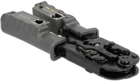 Delock RJ12 / 11 krimpelő eszköz csupaszítóval és hálózati teszterrel 8p (rj45), 6p () vagy 4p (rj10) kép