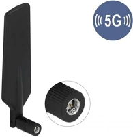 Delock SMA-DUGÓ -1 lte antenna  - 2 dbi irányítatlan, rögzített, mágneses talppal és csatlakozókábelle kép
