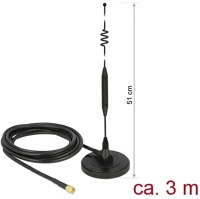 Delock SMA-DUGÓ 6 DBI lte antenna kép