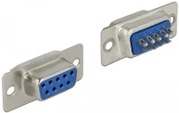 Delock SUB-D 9 érintkezős sub-d anya csatlakozó kép