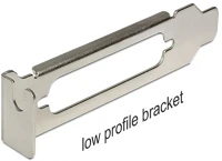 Delock SUB-D 25 Low profile slot hátlap sub-d 25 csatlakozóhoz kép