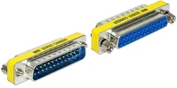 Delock SUB-D 25PIN M/F Sub-d 25pin m/f adapter kép