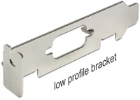 Delock SUB-D 9 Low profile slot hátlap sub-d 9 csatlakozóhoz kép