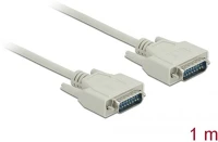 Delock SUB-D15-ÖS Sub-d15-ös soros kábel, apa-apa, 1 m kép