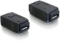 Delock TO USB Adapter usb micro-a+b female to usb micro-a+b female kép