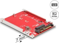Delock U.3 SFF-8639 -&GT; M.2 U.3 sff-8639 -> m.2 nvme m/f adapter 2,5