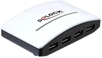 Delock USB 3.0 TYPE-B Usb 3.0 type-b - 4 x type-a usb hub kép