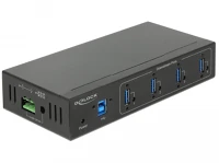 Delock USB HUB 63309 Usb type-a - 4 x industrial usb hub kép