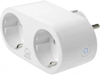 Deltaco SH-P02E Sh-p02e okos wifi dupla aljzat kép