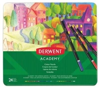 Derwent COR_E2301938 Színes ceruza készlet, fém doboz,  