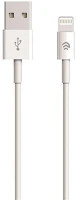 Devia 311598 Smart adatkábel és töltő (lightning 8pin, 200cm) fehér kép