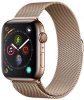 Devia DVSB-325069 pótszíj (egyedi méret, fém, milánói szíj, mágneses zár) ARANY Apple kép