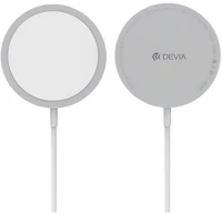 Devia EA239 15w univerzális vezeték nélküli töltő adapter ezüst kép