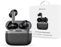 Devia ST120792 Tws-ultra-1 anc fekete bluetooth sztereó headset kép