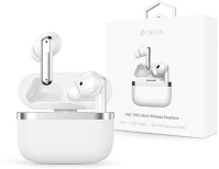 Devia ST120808 Tws-ultra-1 anc fehér bluetooth sztereó headset kép