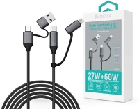 Devia ST121553 extreme speed series multi functions 4in1 usb-a/type-c/lightning adat- és kép