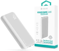 Devia ST125643 kintone series lite 5 - 2xusb + type-c + microusb - powerbank - 10.000 mah kép