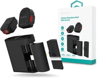 Devia ST126091 Ultra1 (mini version) vezeték nélküli influenszer mikrofon pár - fekete kép