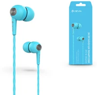 Devia ST310560 Kintone mikrofonos kék fülhallgató kép